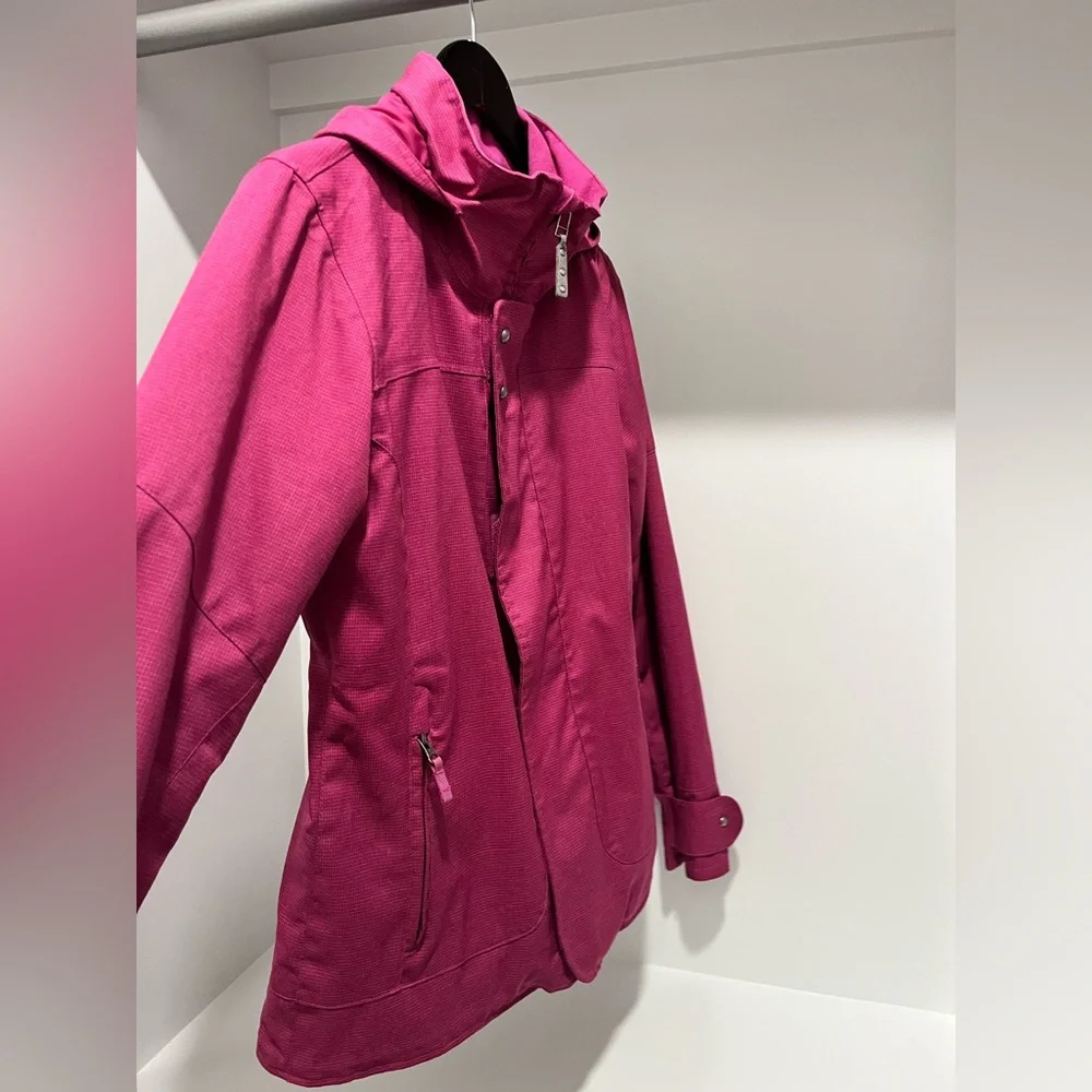 Burton Dry Ride Women's Fuchsia Snowboard Ski Jacket small magenta - Picture 4 of 14
